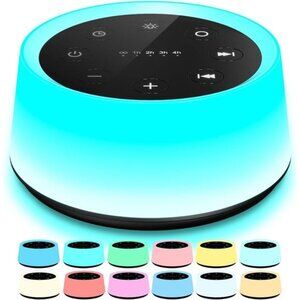Sound Machine and White Noise Machine with 30 Soothing Sounds